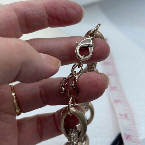 Liz Claiborne Big chunky chain adjustable length 7/8” - Picture 3 of 8